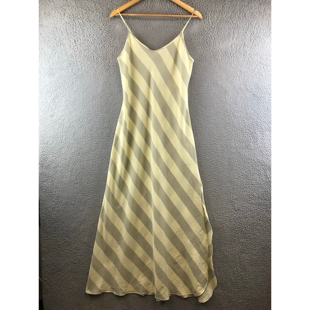 HABELLA Striped  Maxi‎ Slip Dres size Small